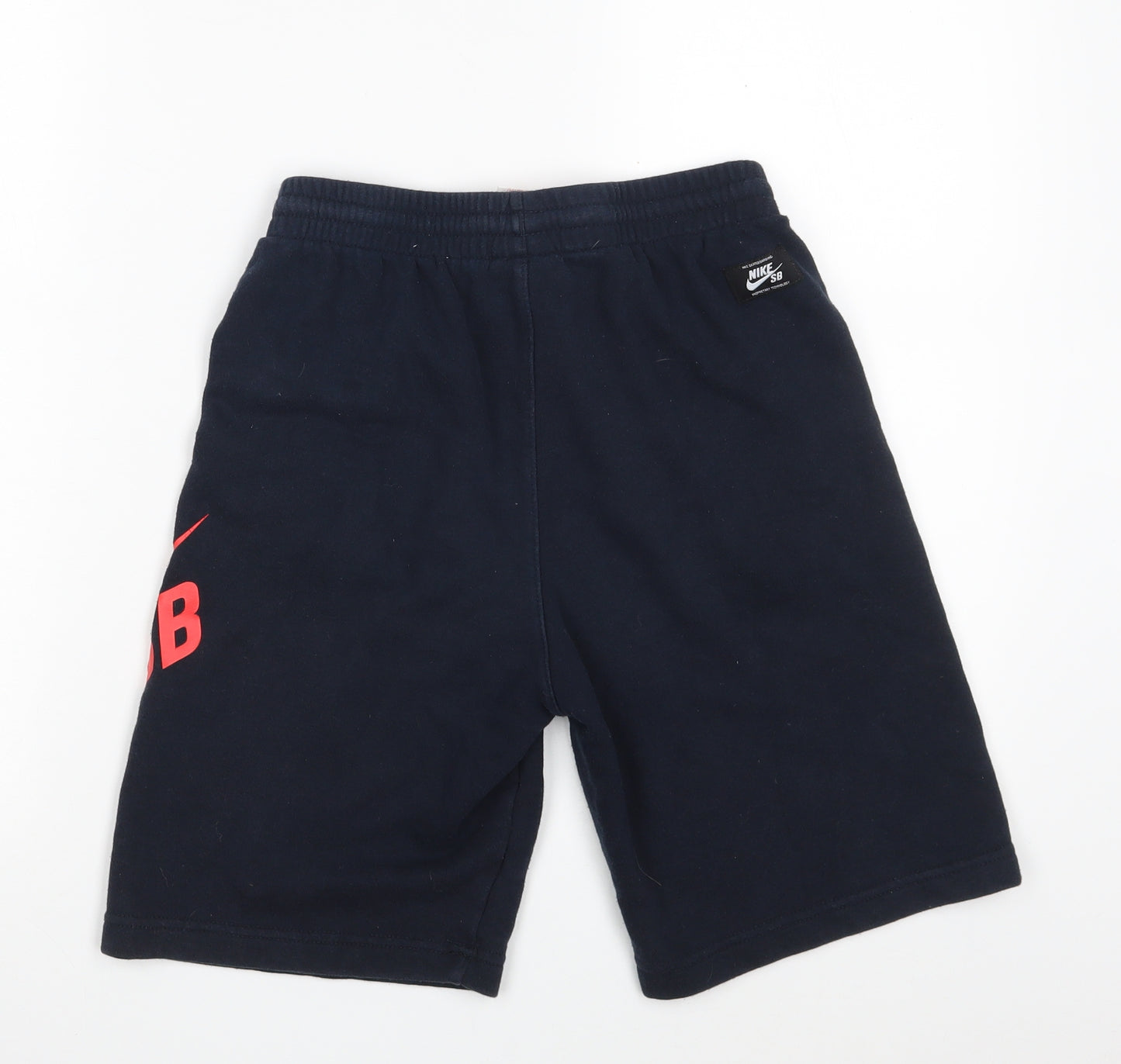 Nike Sb Boys Blue  Cotton Sweat Shorts Size 12-13 Years L9 in Regular