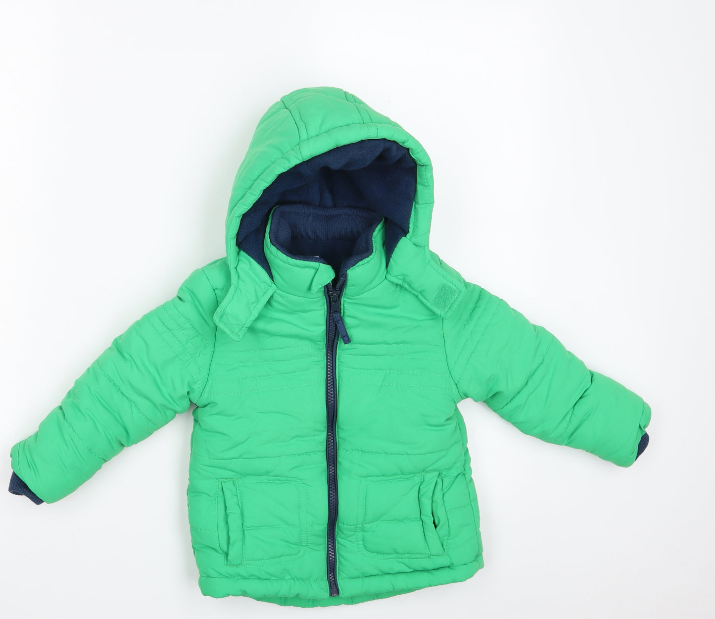 F&F Baby Green   Jacket Coat Size 18-24 Months   Zip