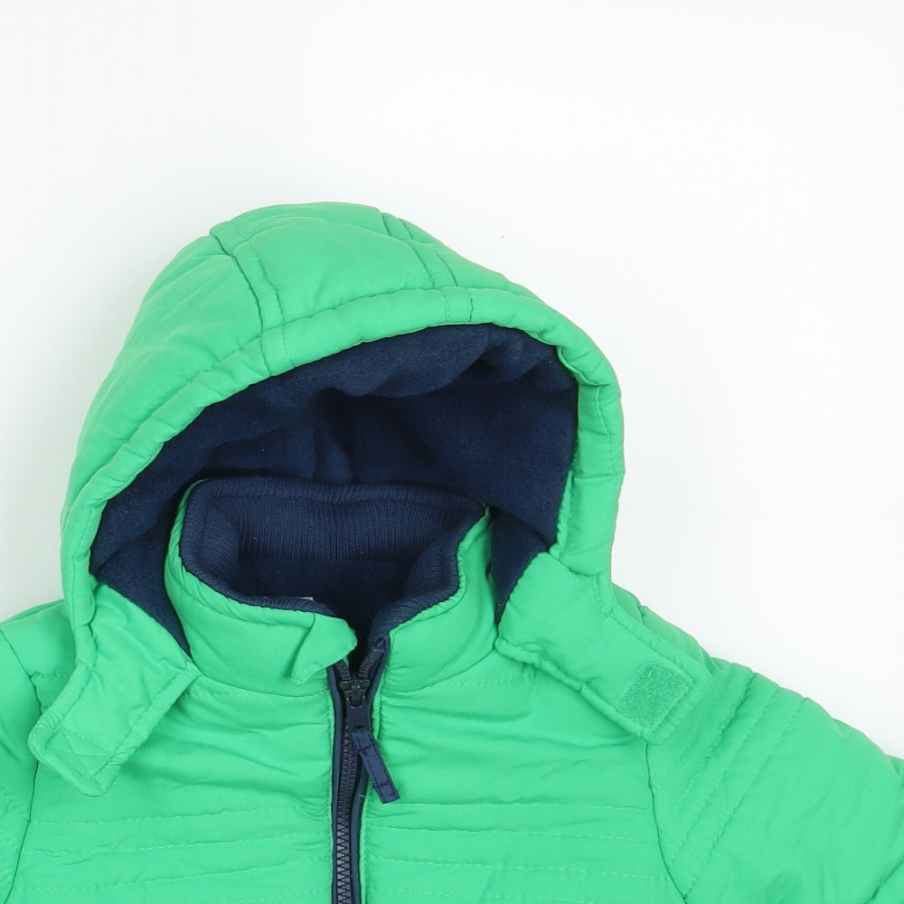 F&F Baby Green   Jacket Coat Size 18-24 Months   Zip