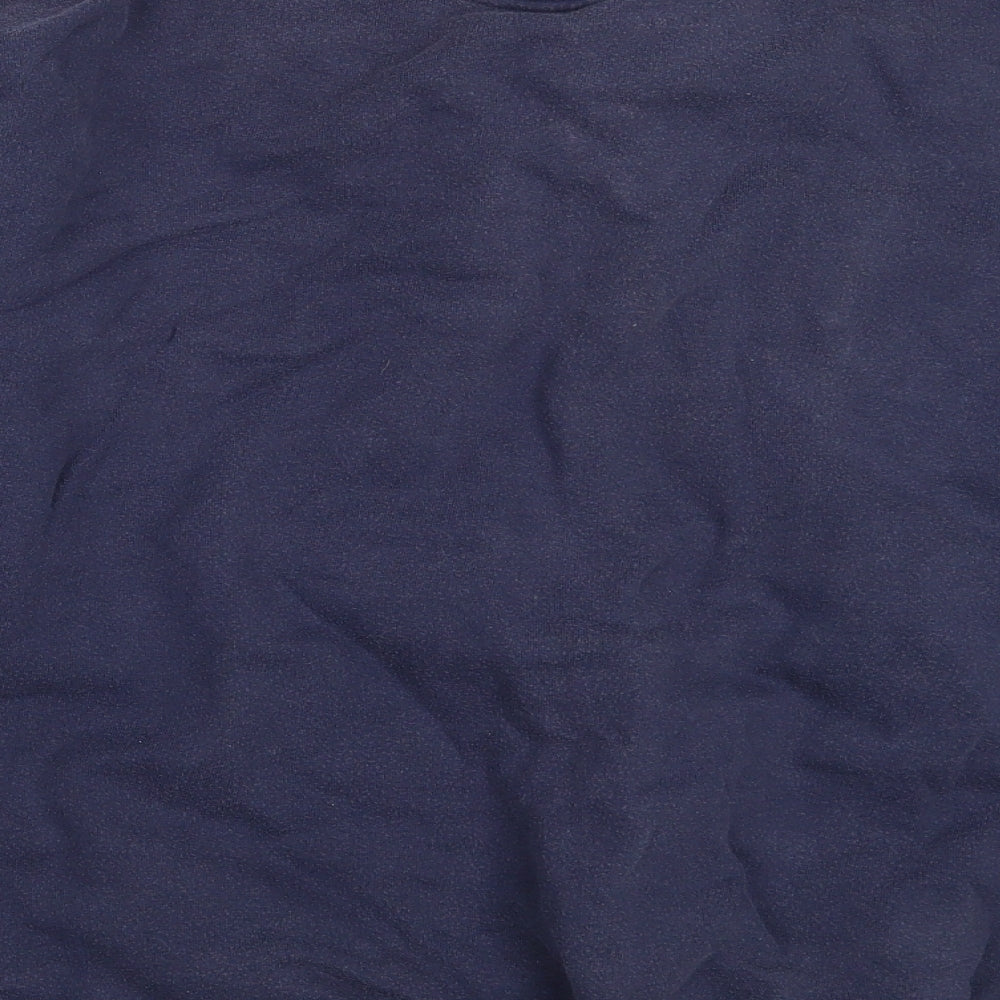 le coq sportif Mens Blue  Cotton Pullover Sweatshirt Size L