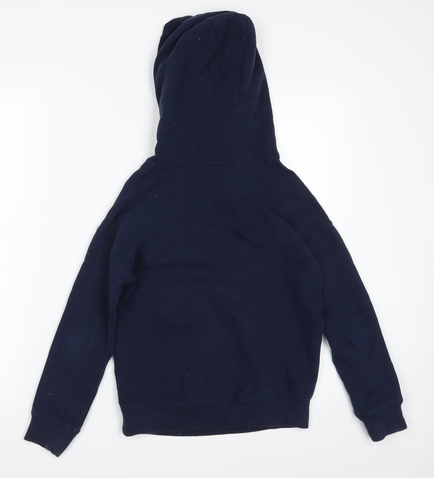 NEXT Girls Blue  Cotton Pullover Hoodie Size 9 Years