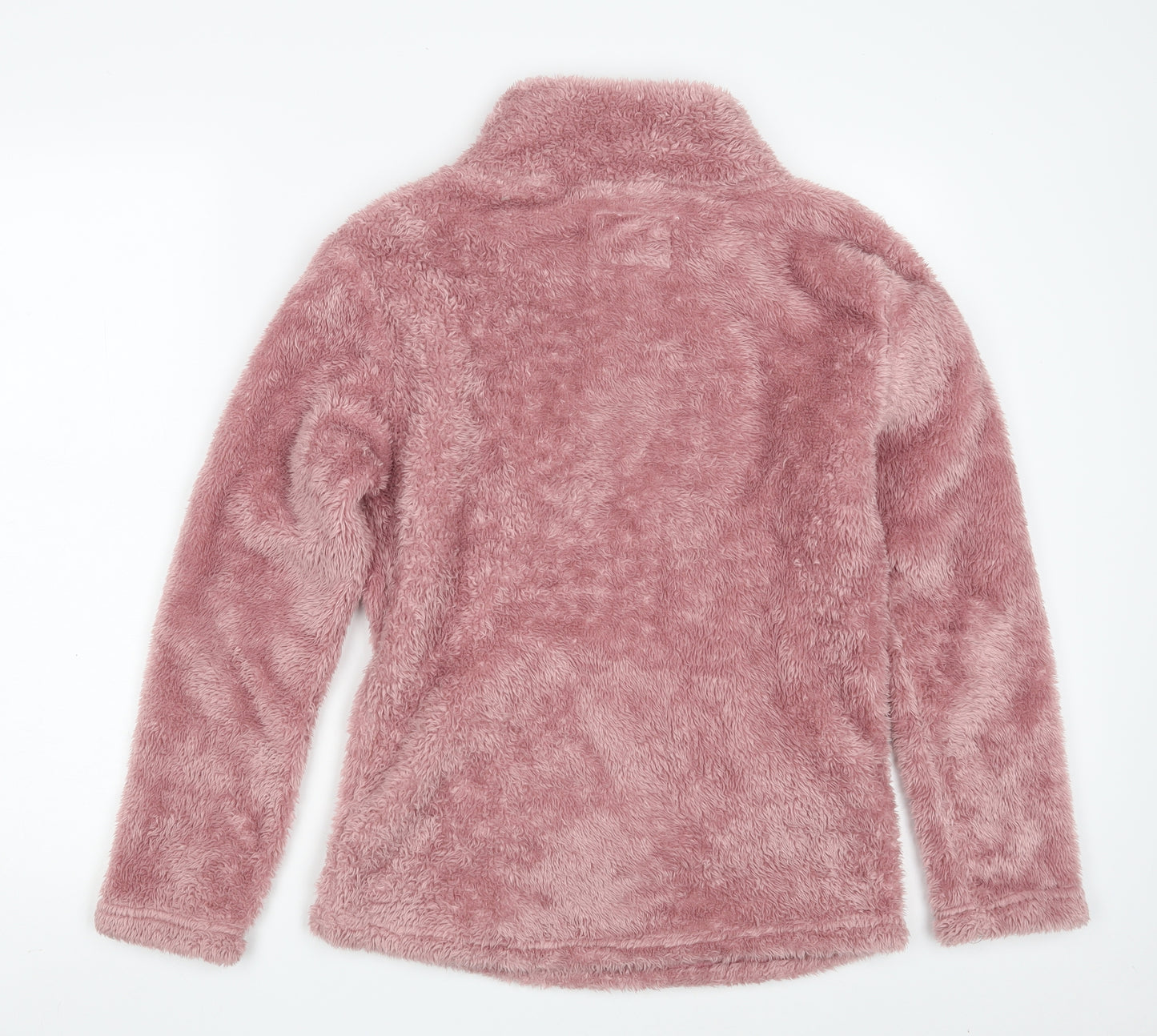 F&F Womens Pink Solid Polyester Top Pyjama Top Size XS
