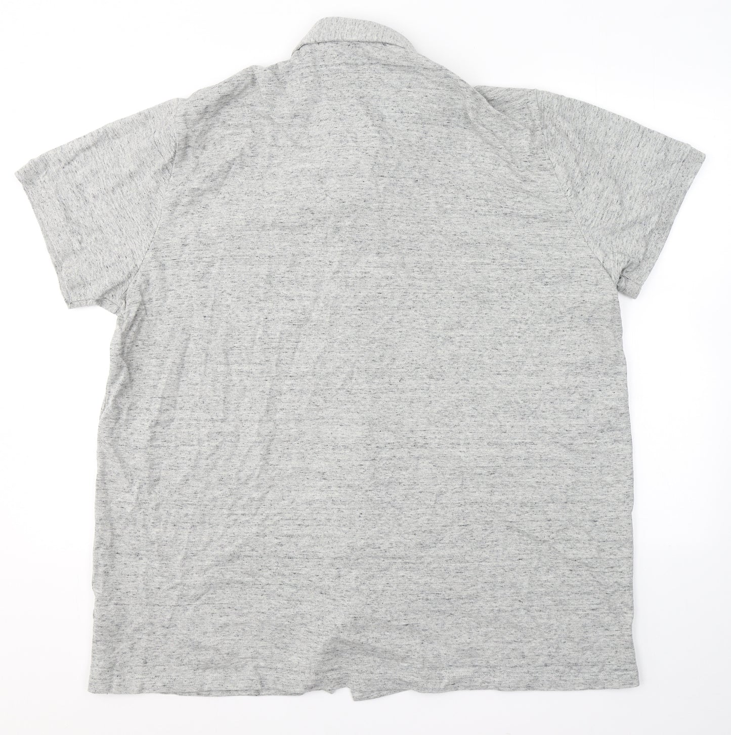 ACW 85  Mens Grey  100% Cotton  Polo Size 2XL Collared Button