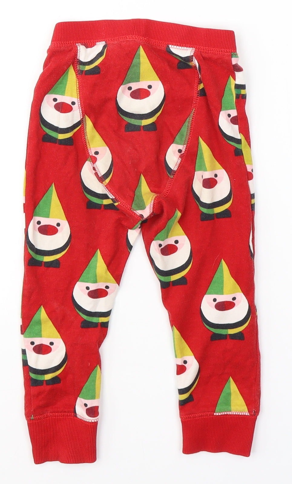 NEXT Girls Red  Cotton Capri Pyjama Pants Size 2-3 Years  Pullover - christmas leggings