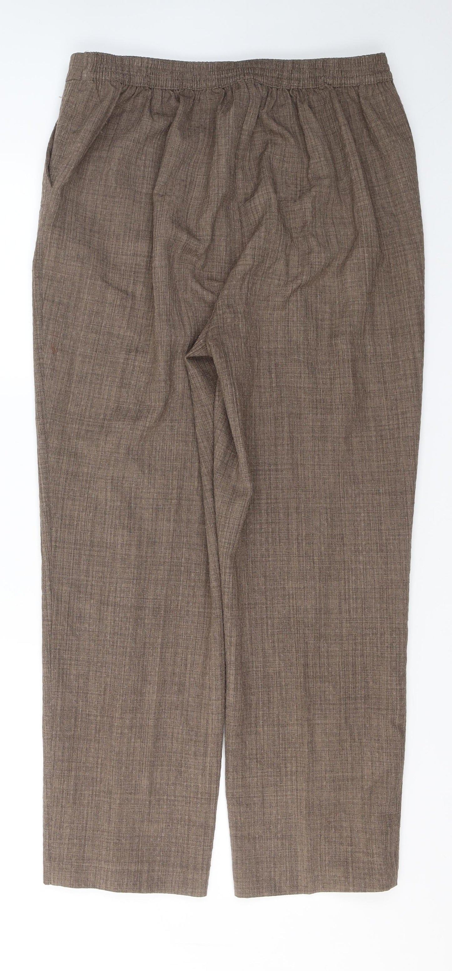 Honor Millburn Womens Red  Polyester Trousers  Size 14 L27 in Regular