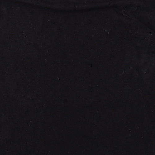 Peacocks Mens Black V-Neck  Acrylic Pullover Jumper Size M
