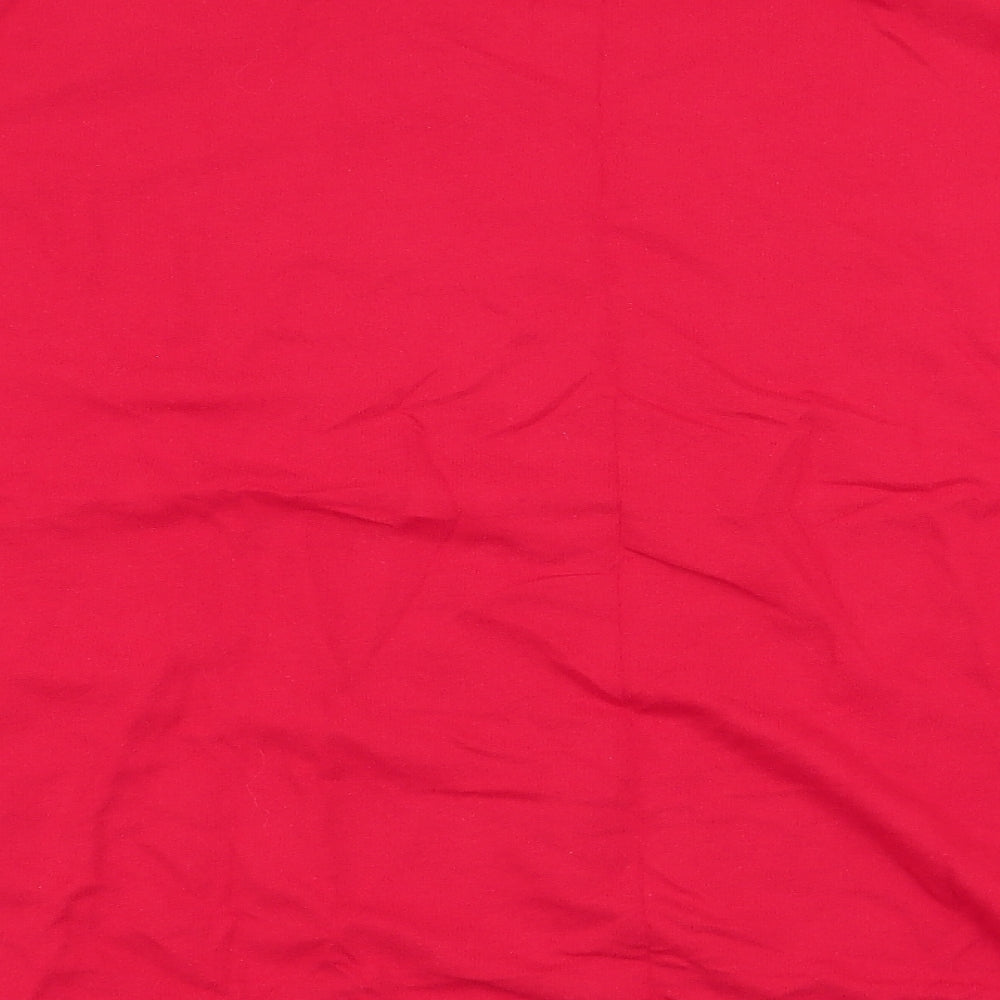 Divided by H&M Womens Red  100% Cotton Pullover Sweatshirt Size XL  Pullover - live learn love