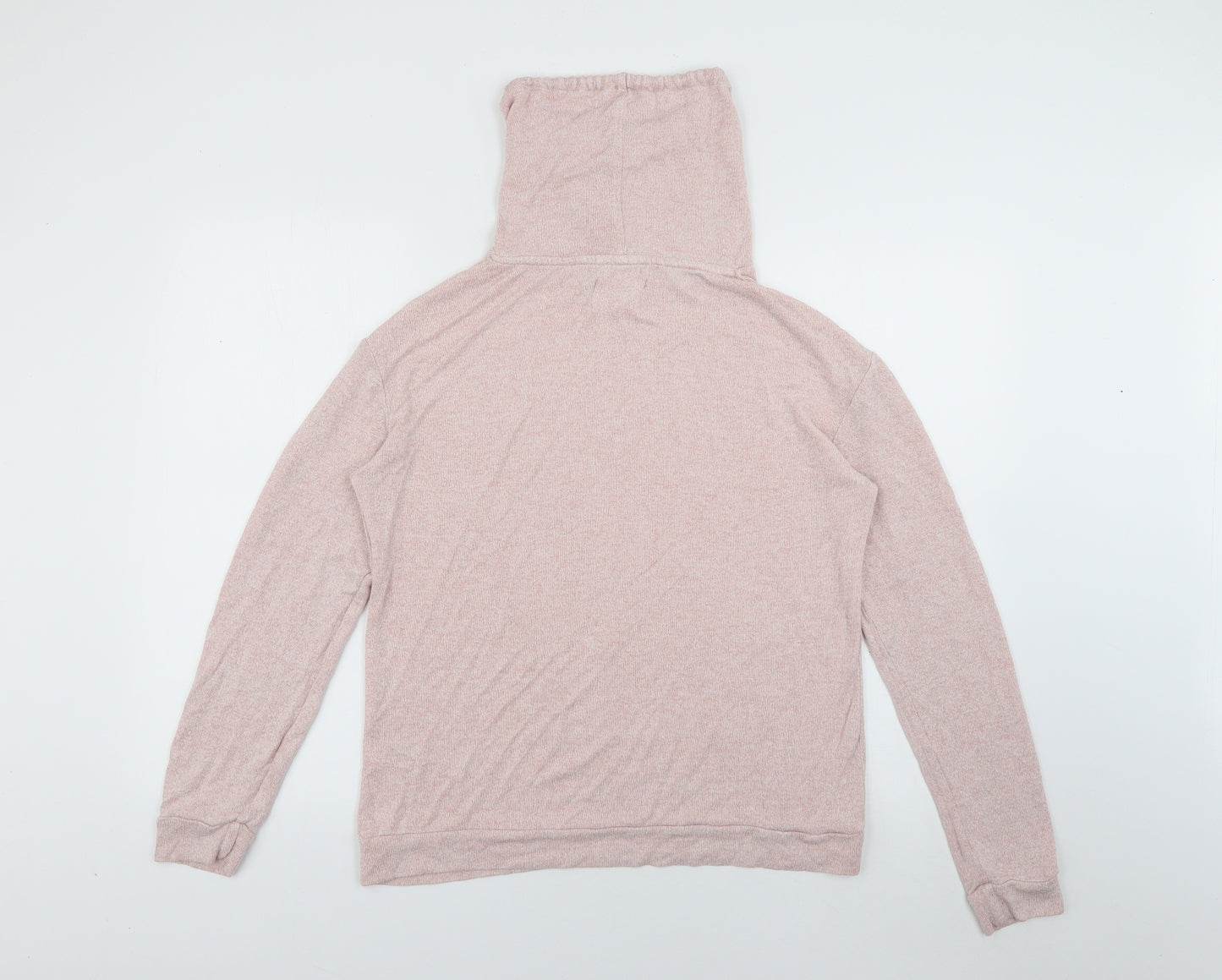 NEXT Womens Pink Roll Neck  Viscose Pullover Jumper Size M