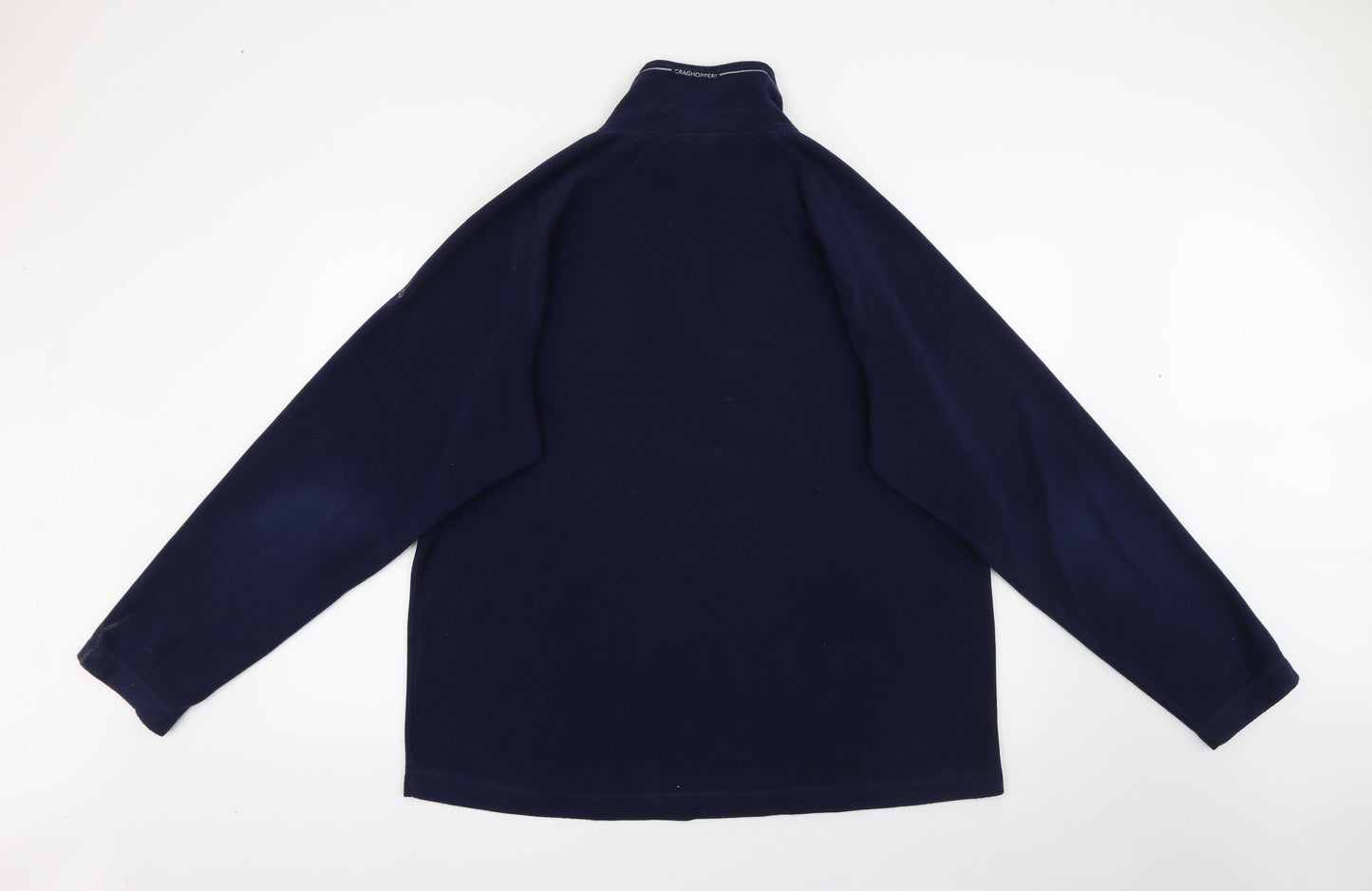 Craghoppers Mens Blue High Neck  Polyester Pullover Jumper Size 2XL