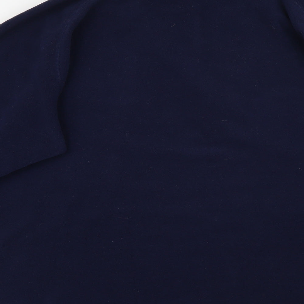 Craghoppers Mens Blue High Neck  Polyester Pullover Jumper Size 2XL