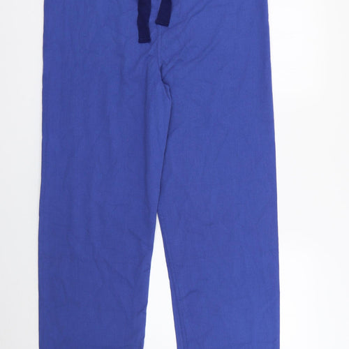 Preworn Womens Blue  Polyester Trousers  Size S L28 in Regular