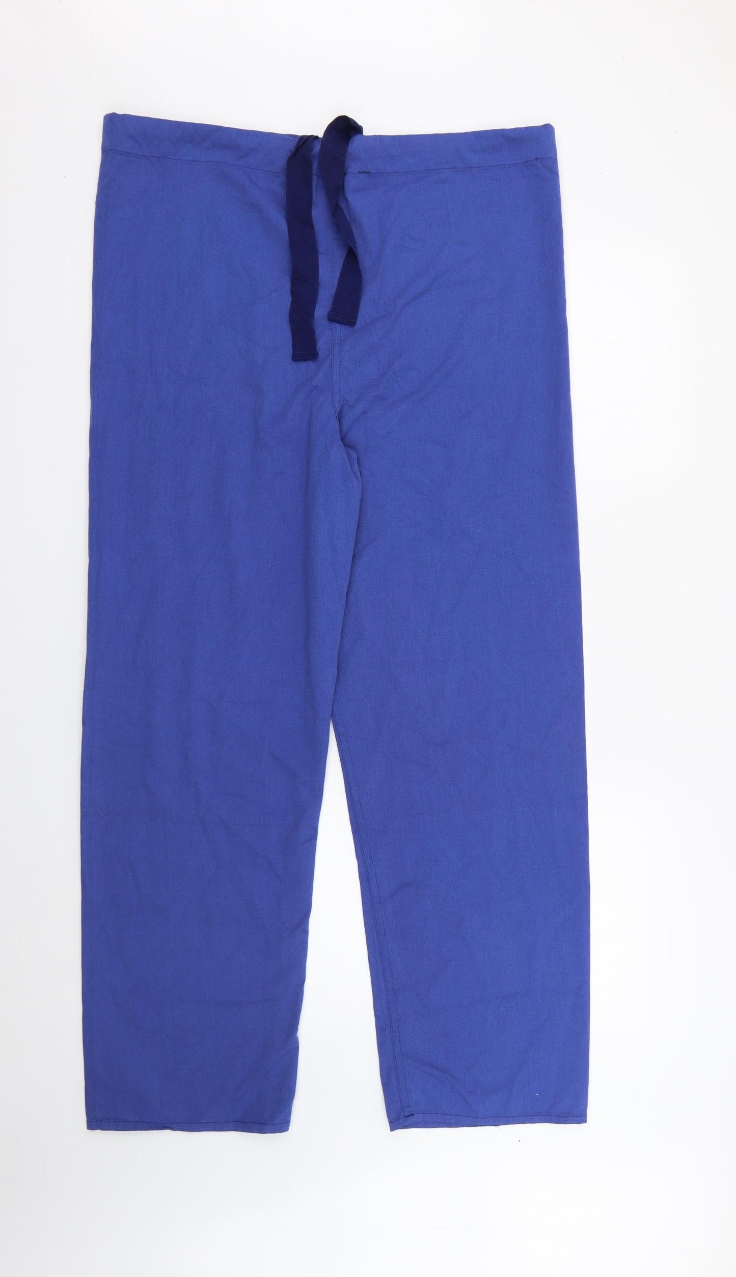 Preworn Womens Blue  Polyester Trousers  Size S L28 in Regular