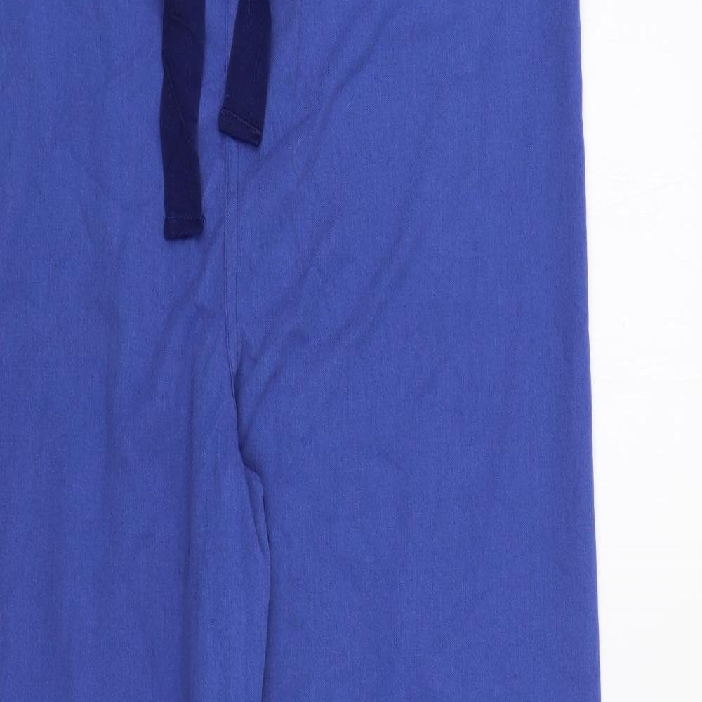 Preworn Womens Blue  Polyester Trousers  Size S L28 in Regular