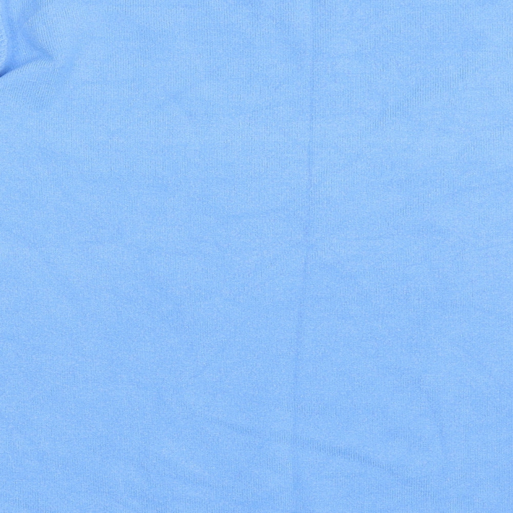 Paramour Womens Blue Round Neck  Viscose Pullover Jumper Size L