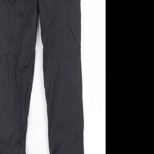 New Look Womens Black  Viscose Skinny Jeans Size 8 L24 in Regular Button
