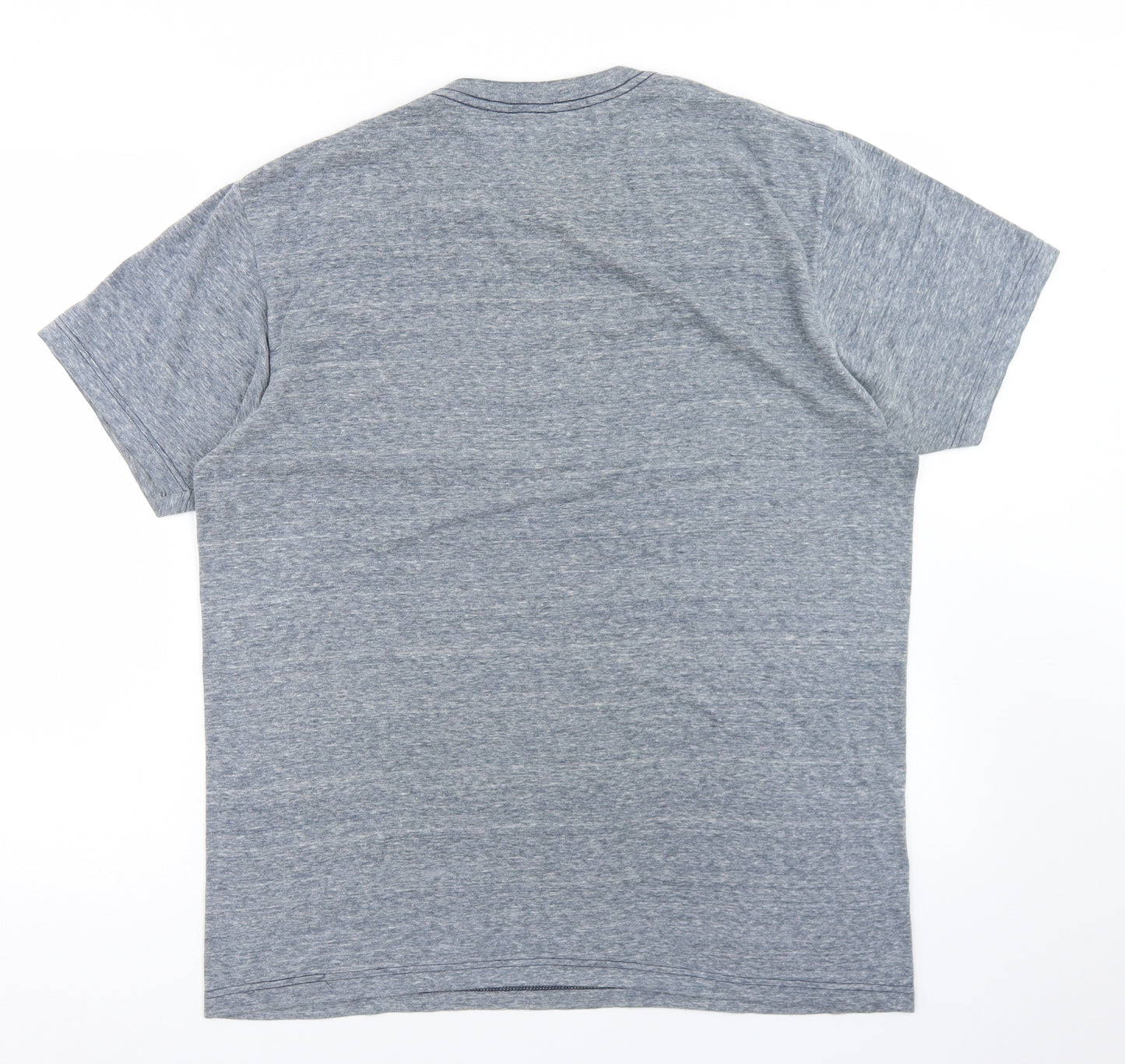 Savvy Mens Blue  Polyester  T-Shirt Size M Crew Neck  - Pepsi Cola
