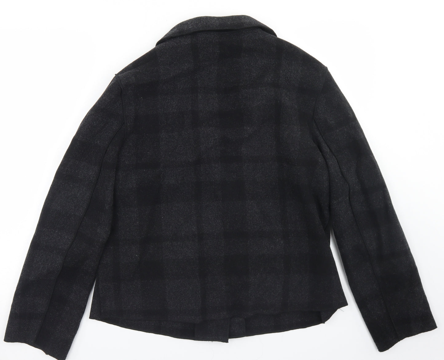 Lee Copper Womens Grey Check  Jacket Blazer Size 16  Button