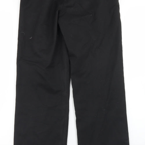 1880 Club Boys Black  Polyester Dress Pants Trousers Size 13 Years  Regular Hook & Eye - School Wear