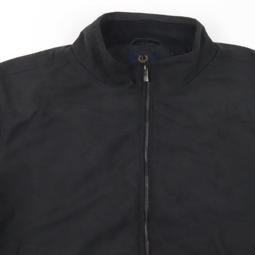 Matalan Mens Black   Bomber Jacket Jacket Size 3XL  Zip