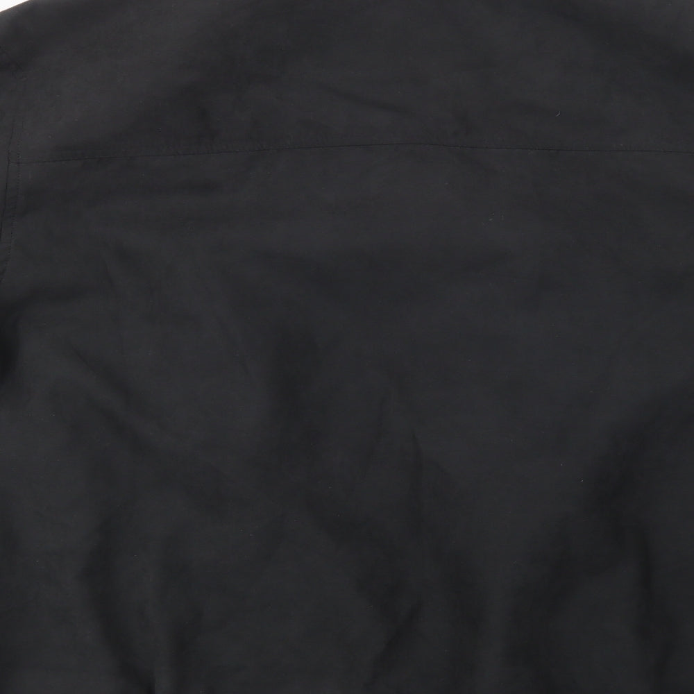 Matalan Mens Black   Bomber Jacket Jacket Size 3XL  Zip