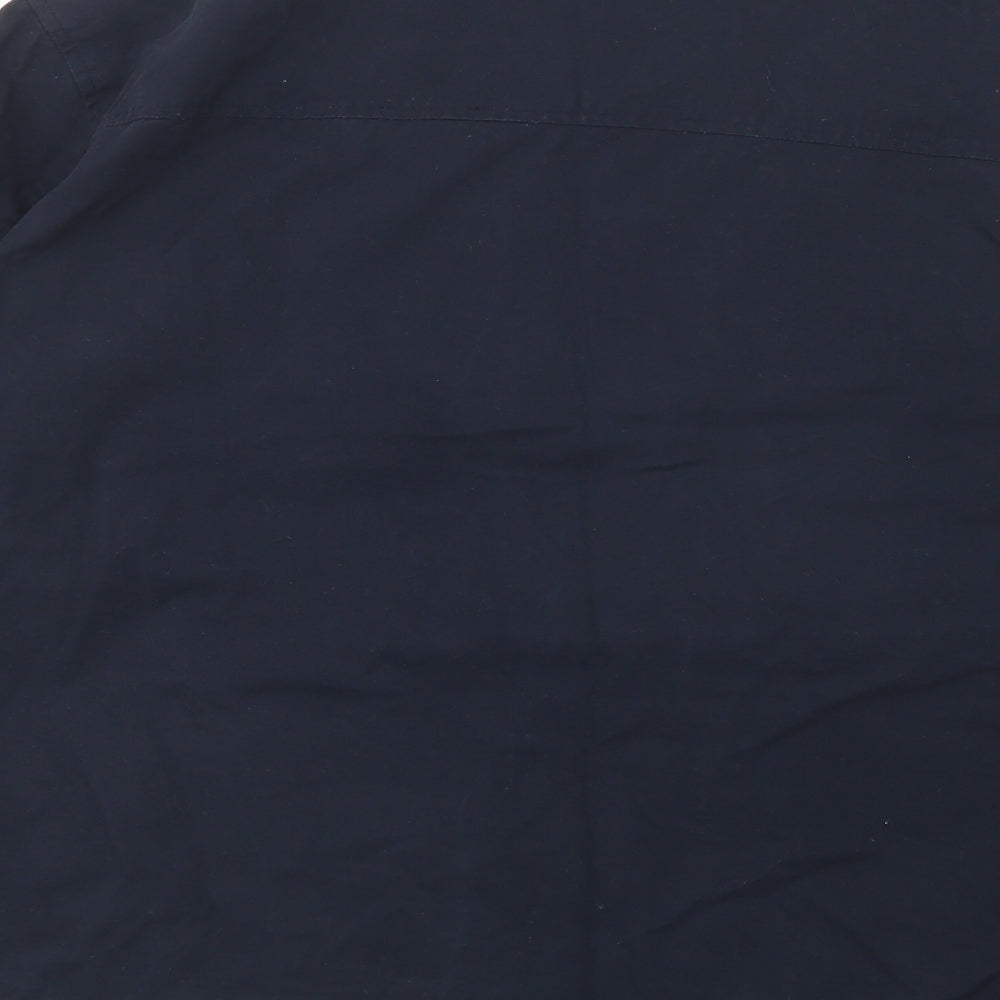 Marks and Spencer Mens Blue   Bomber Jacket Jacket Size XL  Zip