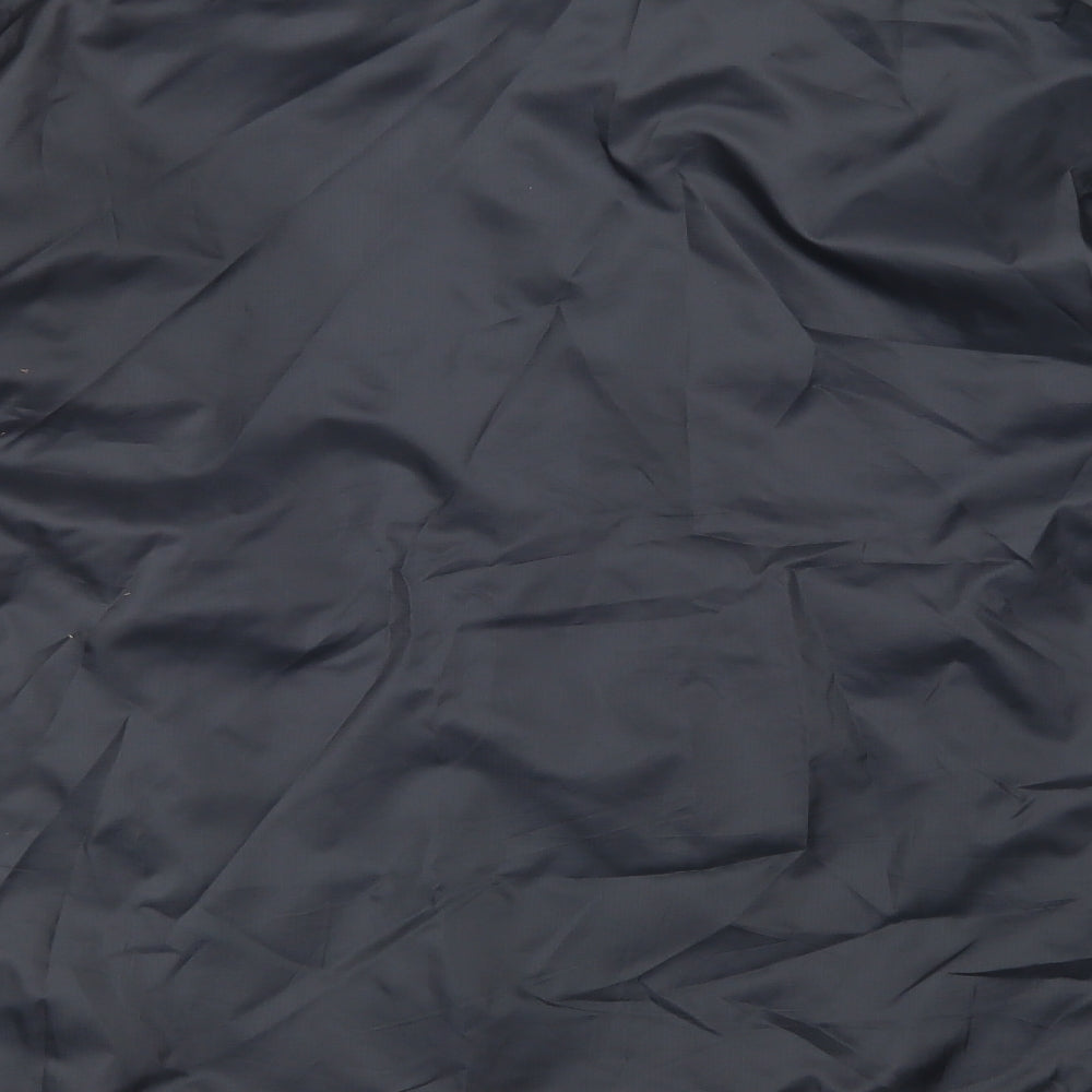 Dunnes Stores Mens Black   Windbreaker Jacket Size XL  Zip