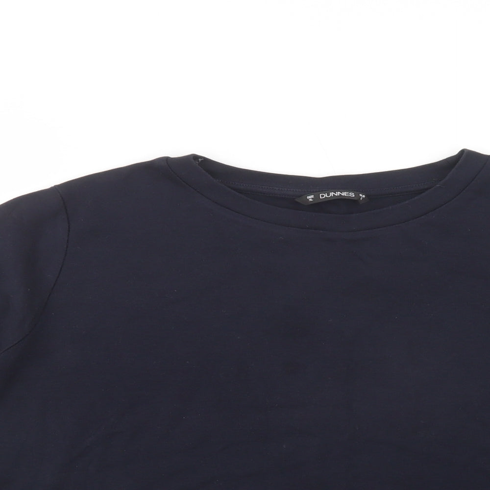 Dunnes Stores Womens Blue  Cotton Pullover Sweatshirt Size XL  Pullover