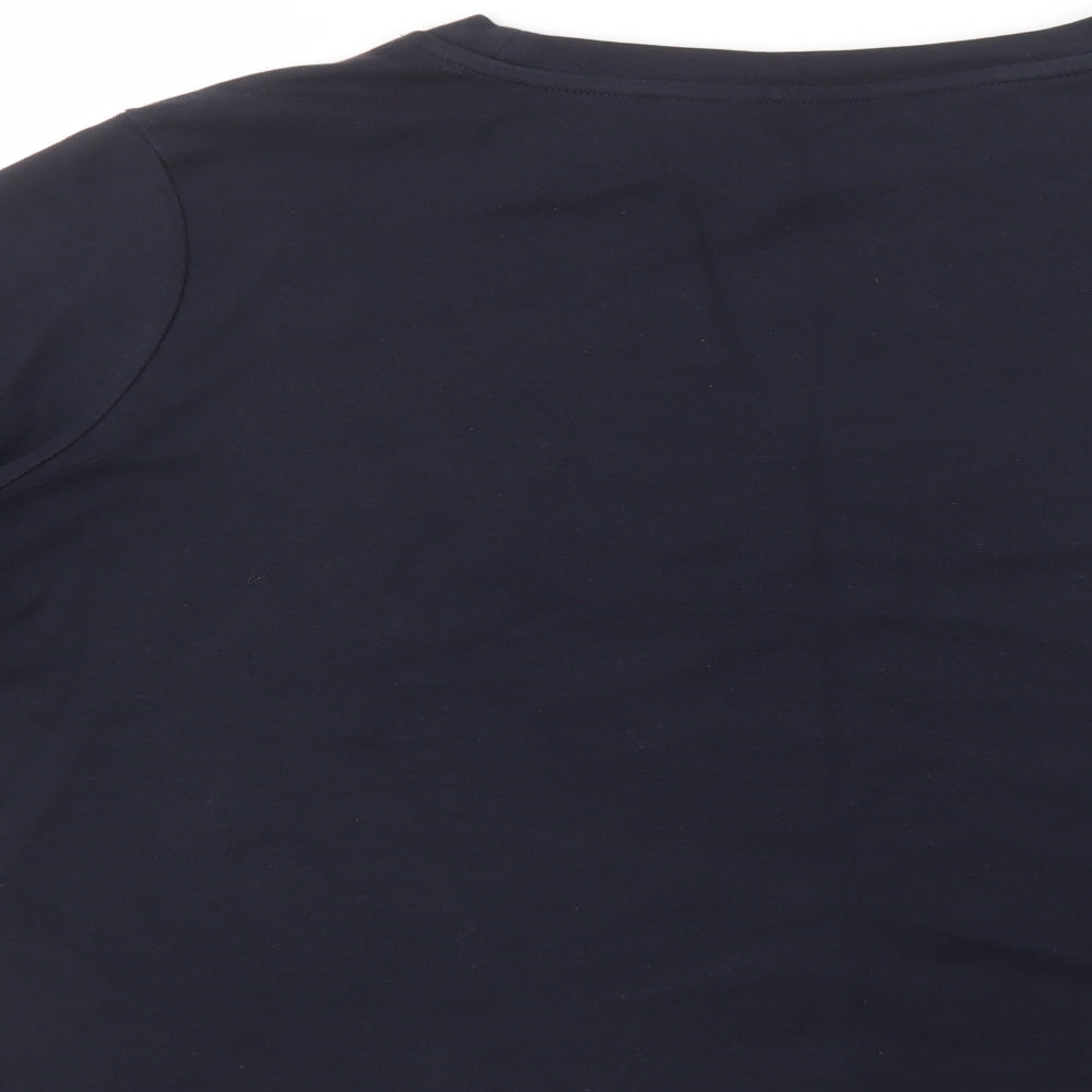 Dunnes Stores Womens Blue  Cotton Pullover Sweatshirt Size XL  Pullover