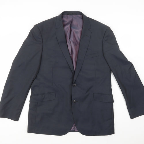 Matalan Mens Blue   Jacket Blazer Size 42  Button