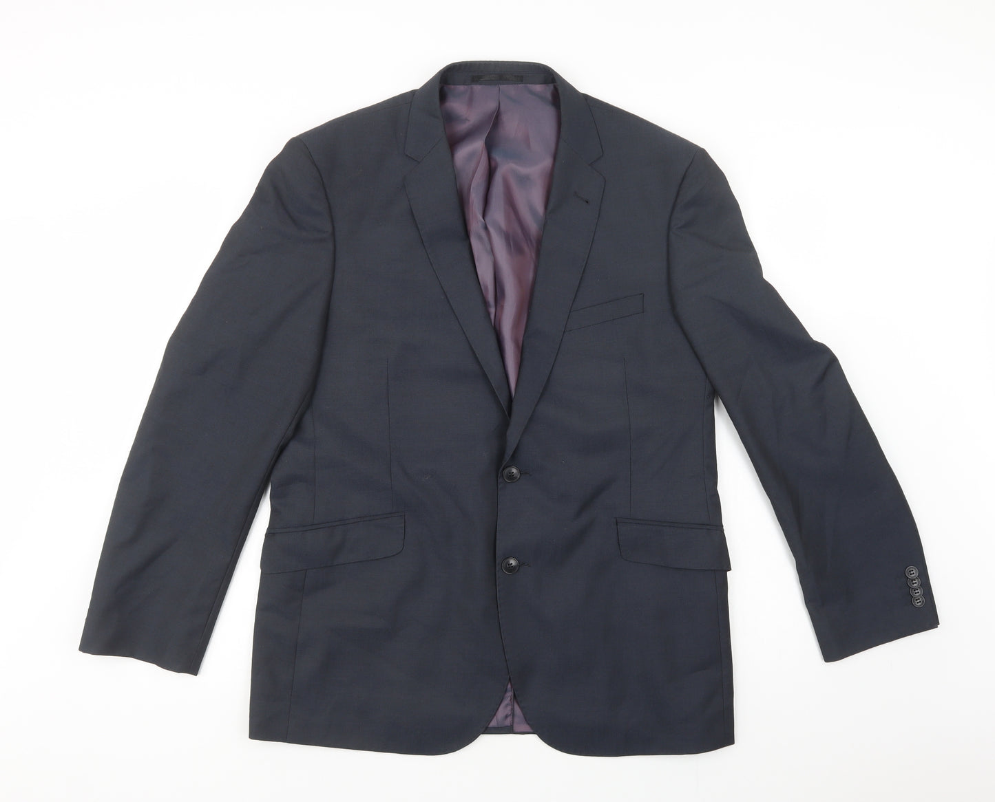 Matalan Mens Blue   Jacket Blazer Size 42  Button