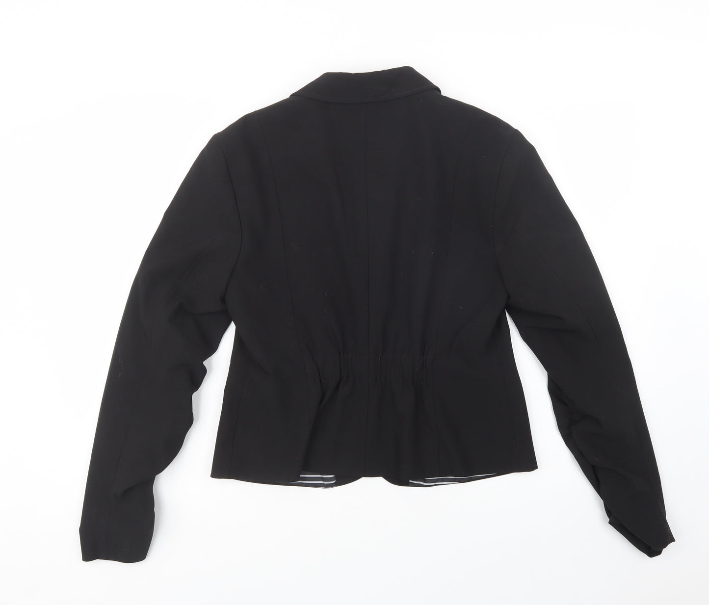 Fishb Womens Black   Jacket Blazer Size XL  Button
