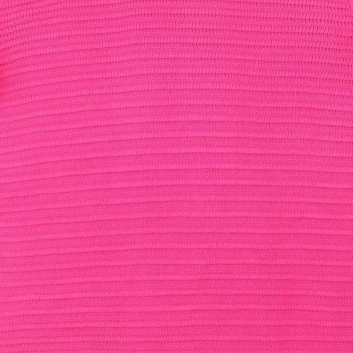 Gerard Womens Pink Crew Neck  Acrylic Cardigan Jumper Size L