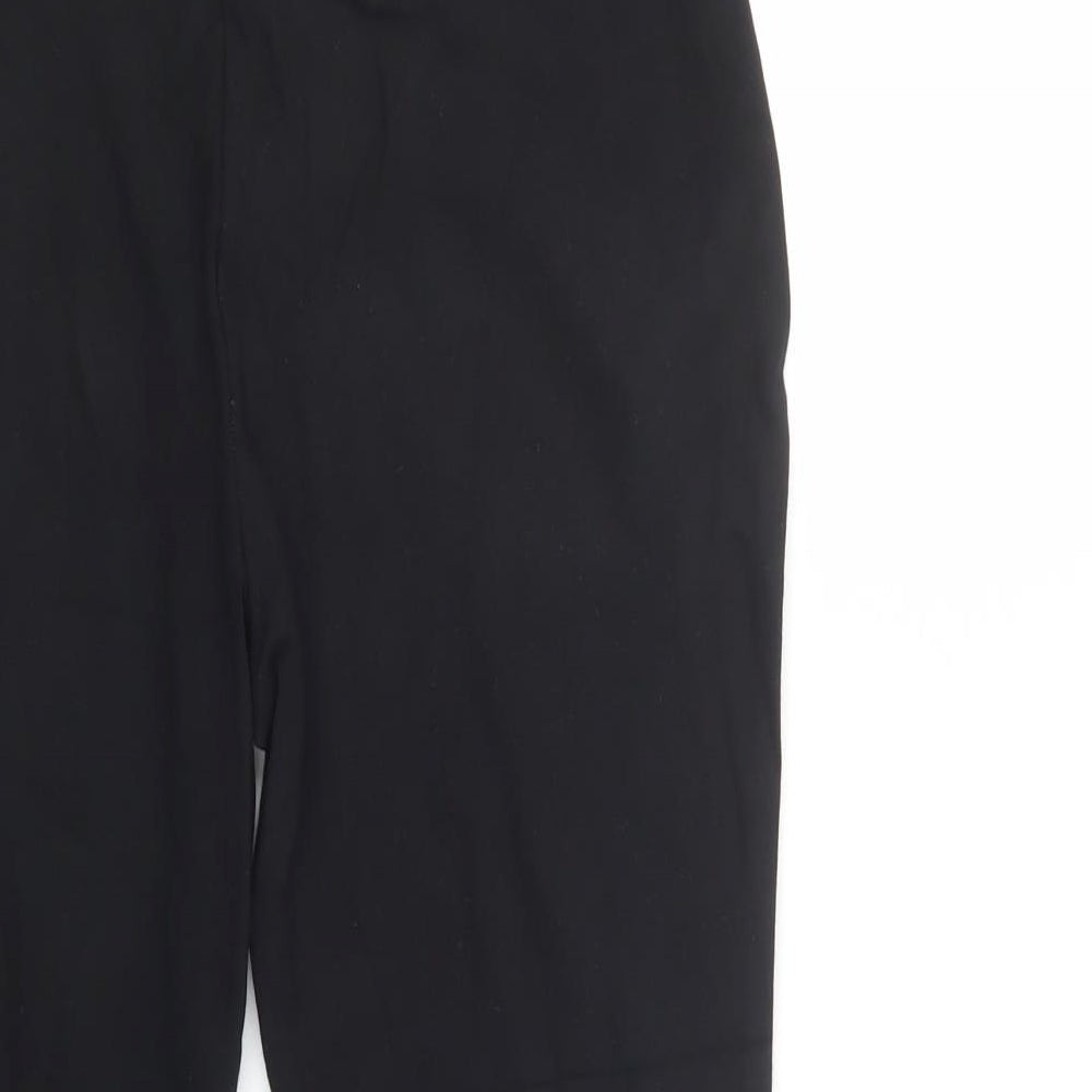 Dorothy Perkins Womens Black  Viscose Jegging Trousers Size 16 L27 in Regular Button