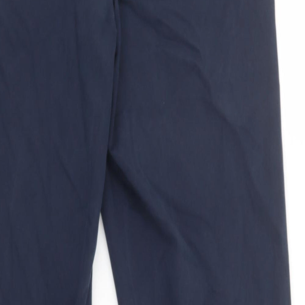 Tommy Hilfiger Mens Blue  Cotton Chino Trousers Size 36 L34 in Regular Button