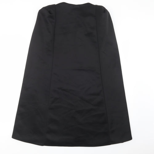 PRETTYLITTLETHING Womens Black   Jacket Waistcoat Size 12