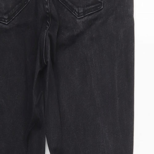 Gap Womens Grey  Cotton Skinny Jeans Size 32 L28 in Regular Button