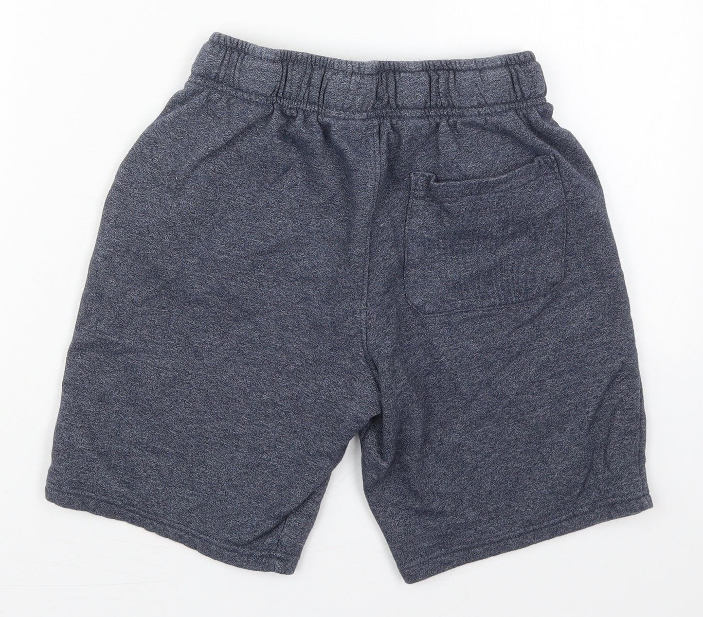 F&F Boys Blue  Cotton Sweat Shorts Size 12-13 Years  Regular Drawstring