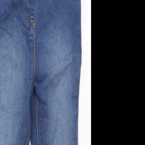 George Girls Blue  Cotton Capri Jeans Size 12-18 Months