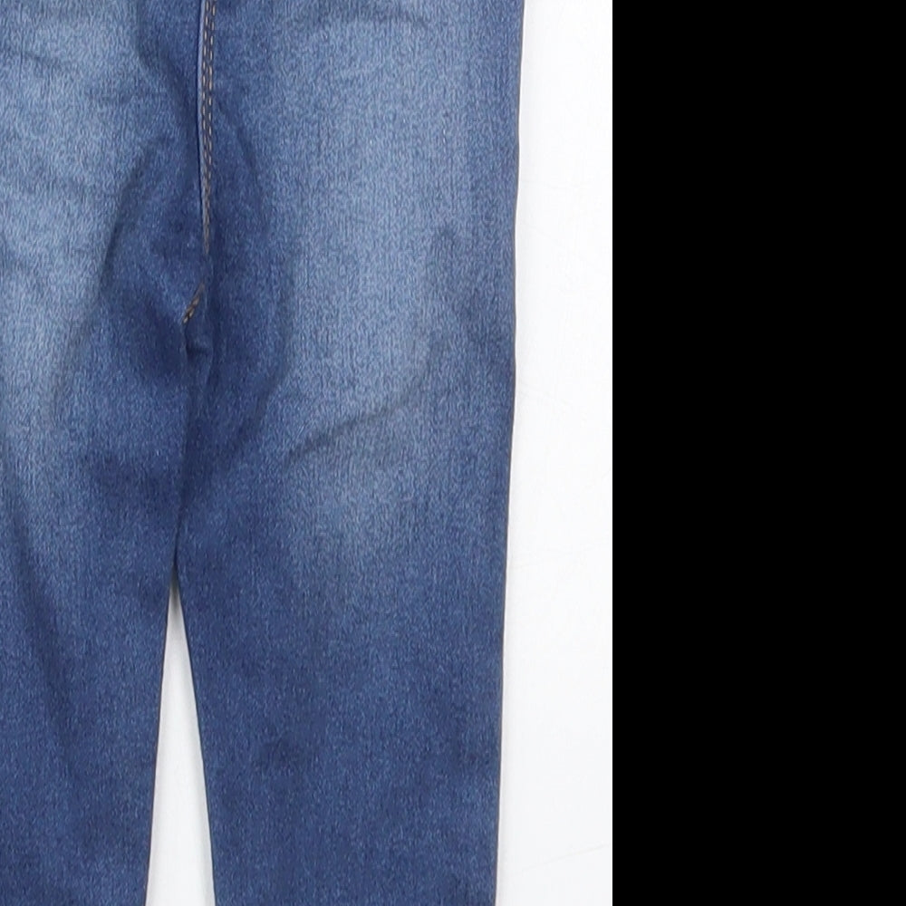 George Girls Blue  Cotton Capri Jeans Size 12-18 Months