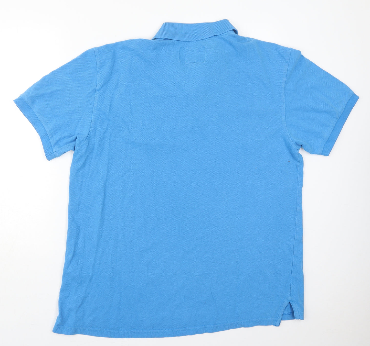 Ecko Unltd. Mens Blue  Cotton  Polo Size 2XL Collared Pullover