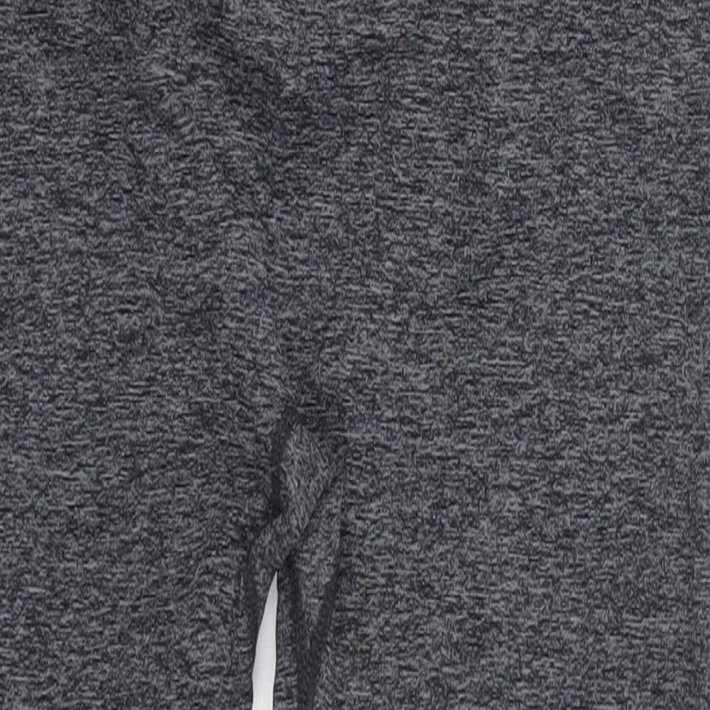 Preworn Womens Grey  Polyester Capri Leggings Size XL L20 in Regular