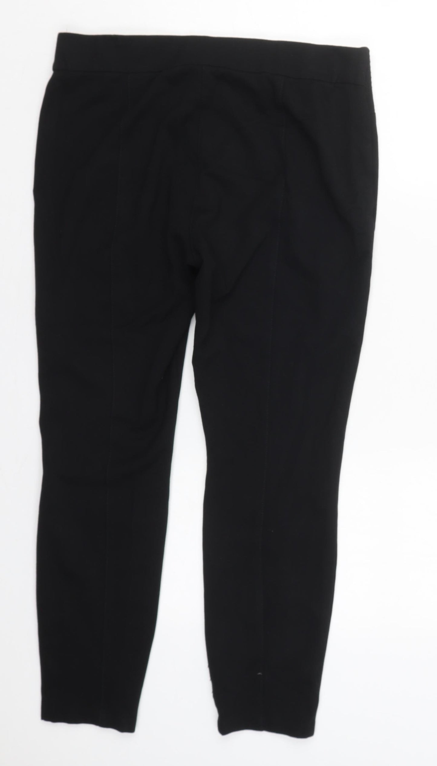Dunnes Womens Black  Polyester Carrot Leggings Size 32 in L26 in