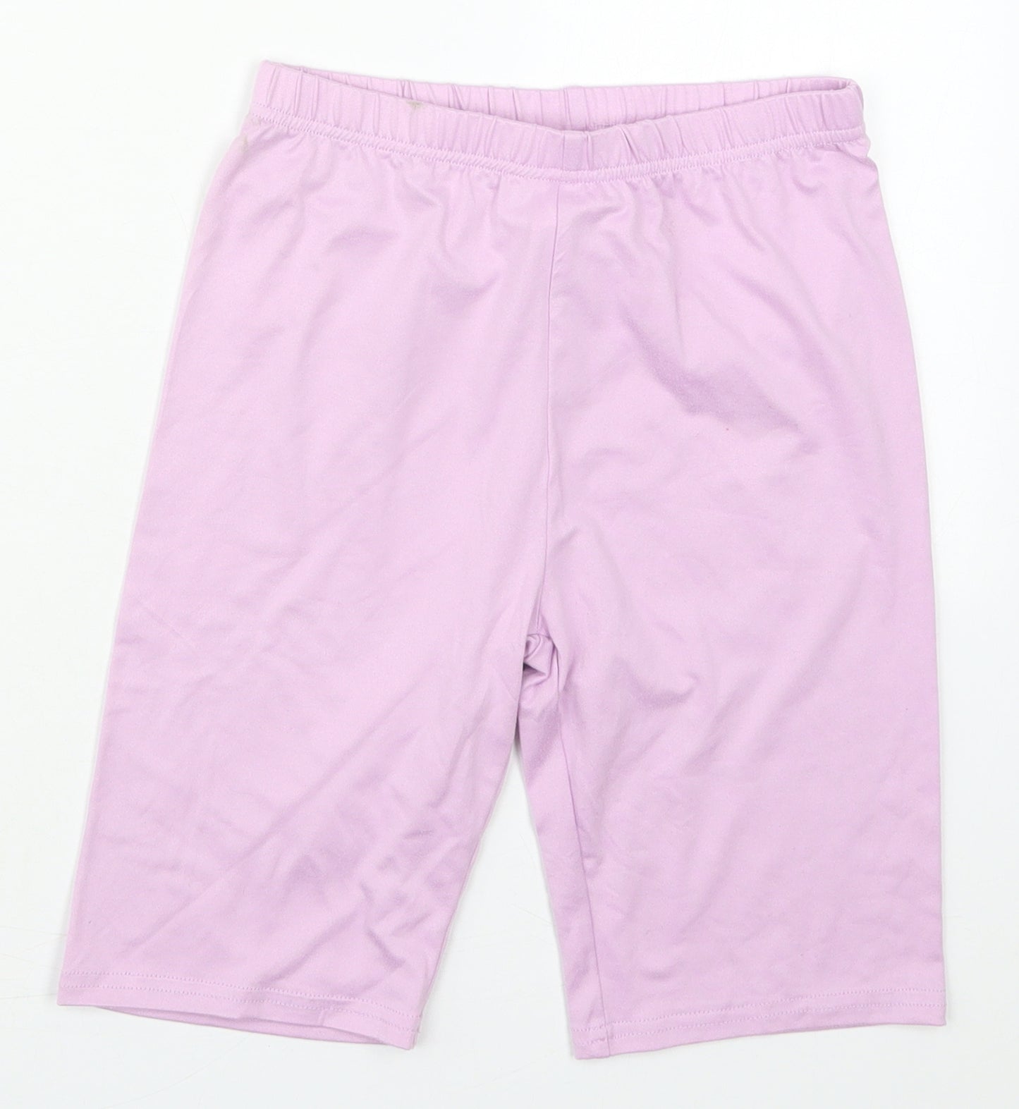 SheIn Girls Purple  Polyester Biker Shorts Size 11-12 Years  Regular