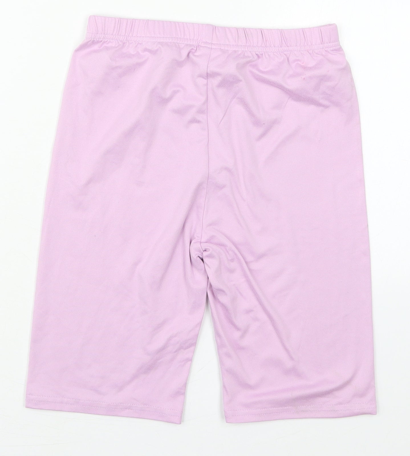 SheIn Girls Purple  Polyester Biker Shorts Size 11-12 Years  Regular