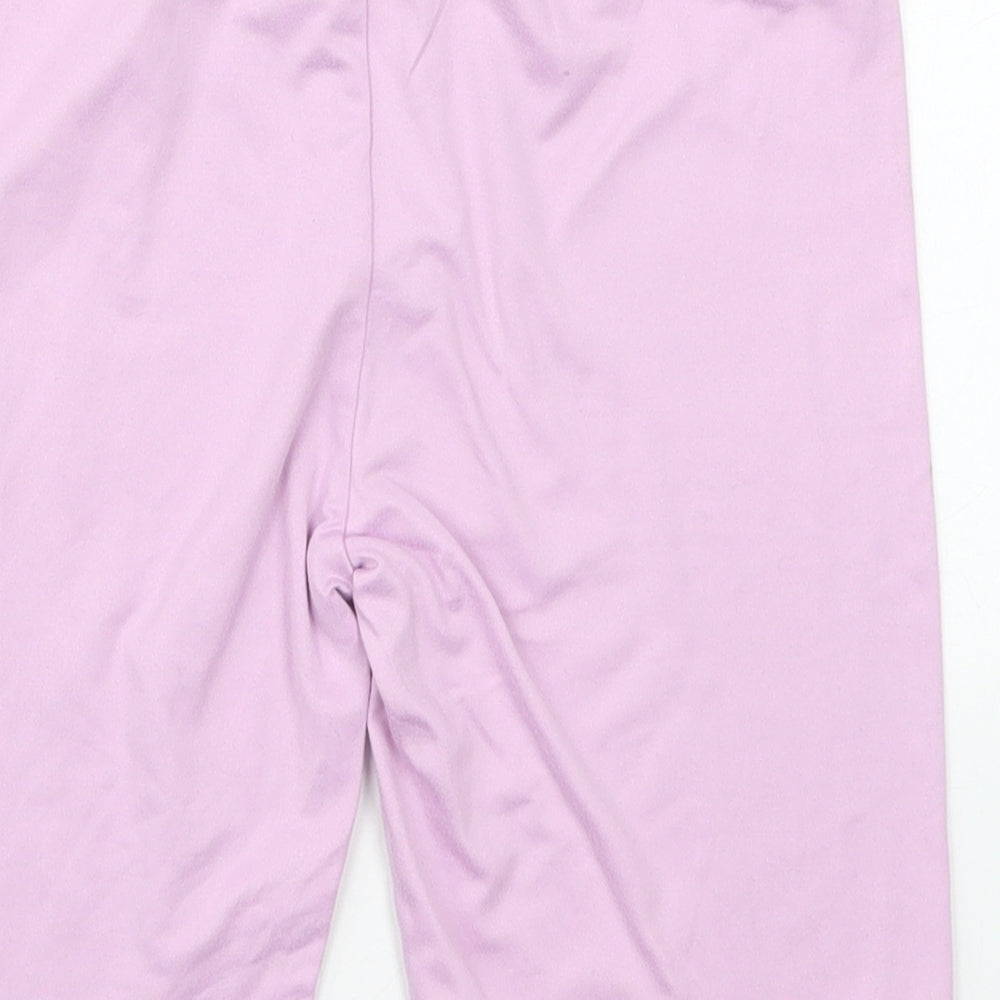 SheIn Girls Purple  Polyester Biker Shorts Size 11-12 Years  Regular