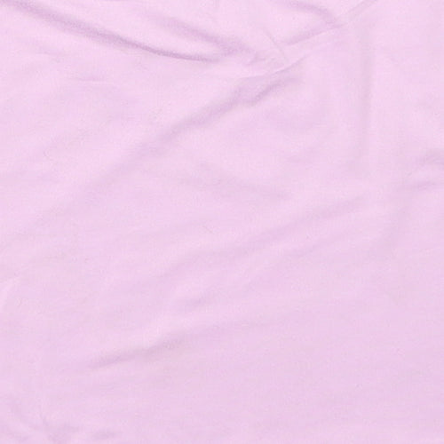 SheIn Girls Purple  Polyester Cropped Tank Size 11-12 Years Crew Neck Pullover