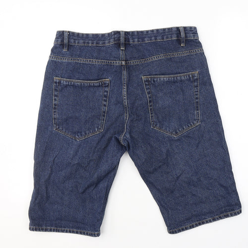 ACW 85  Mens Blue  Cotton Boyfriend Jeans Size 32 in  Regular Button