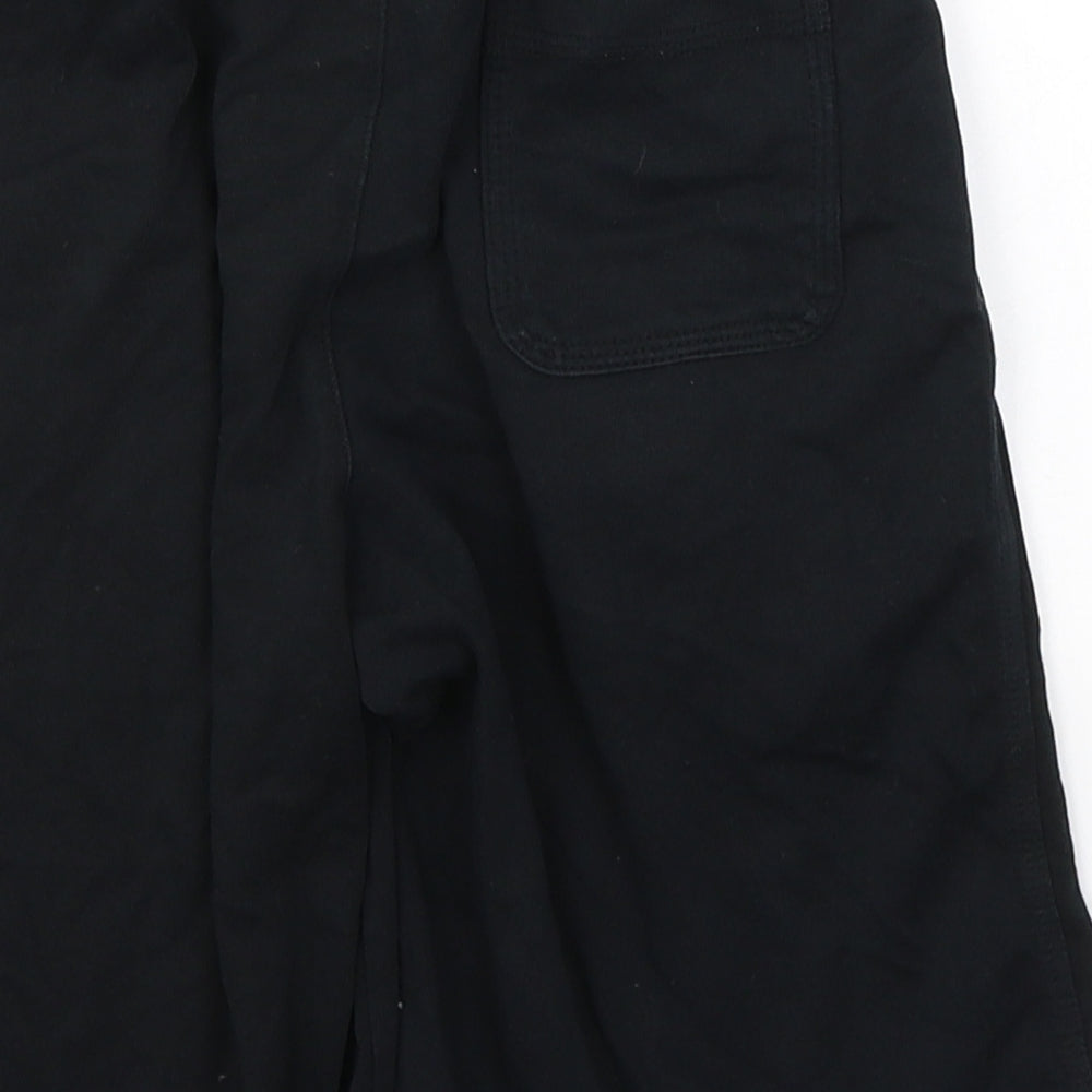 Nike Boys Black  Cotton Sweat Shorts Size XS  Regular Tie