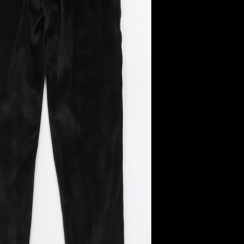 NEXT Girls Black  Polyester Jogger Trousers Size 9 Months  Regular