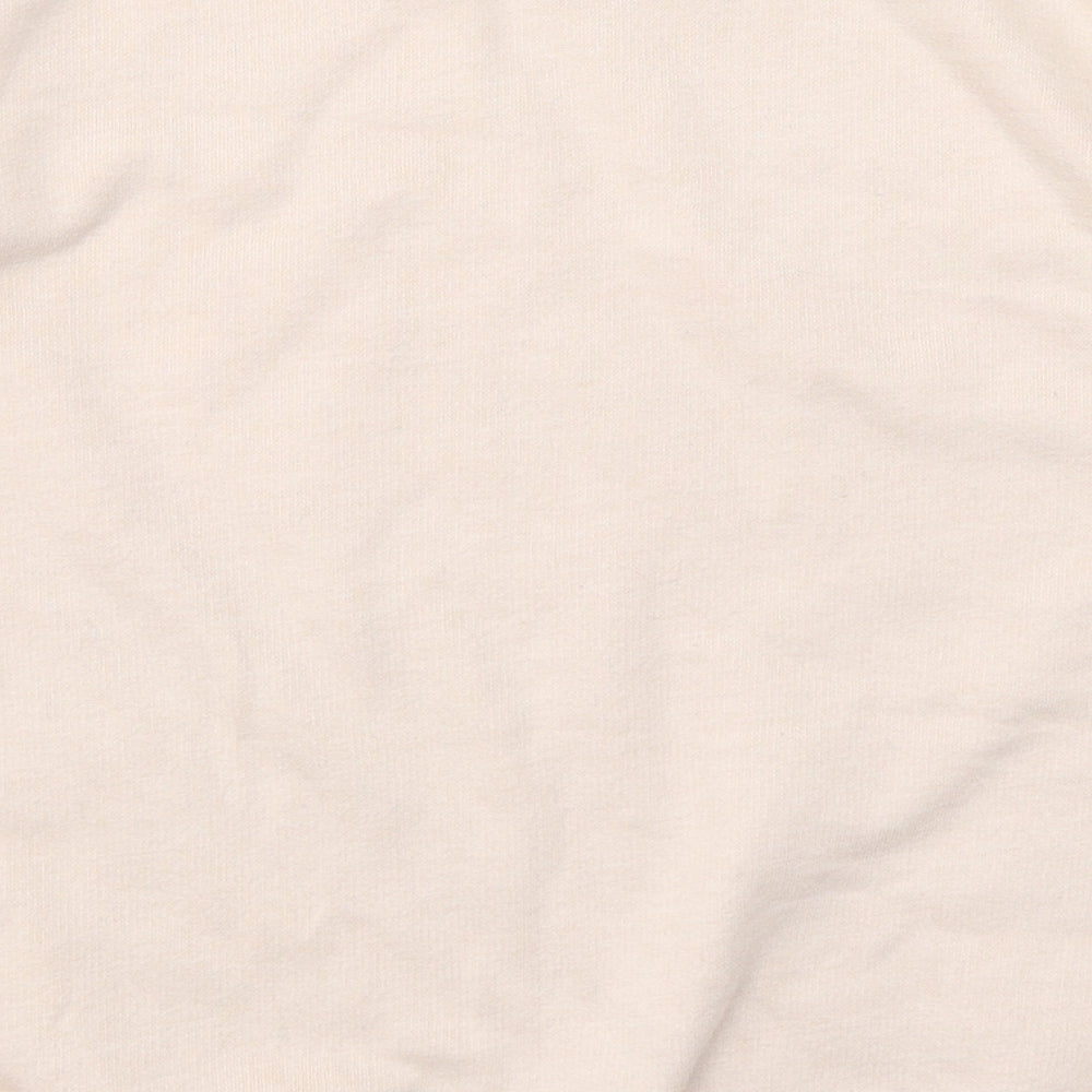Zara Girls Pink  Cotton Pullover Sweatshirt Size 13-14 Years  Pullover - heart pattern